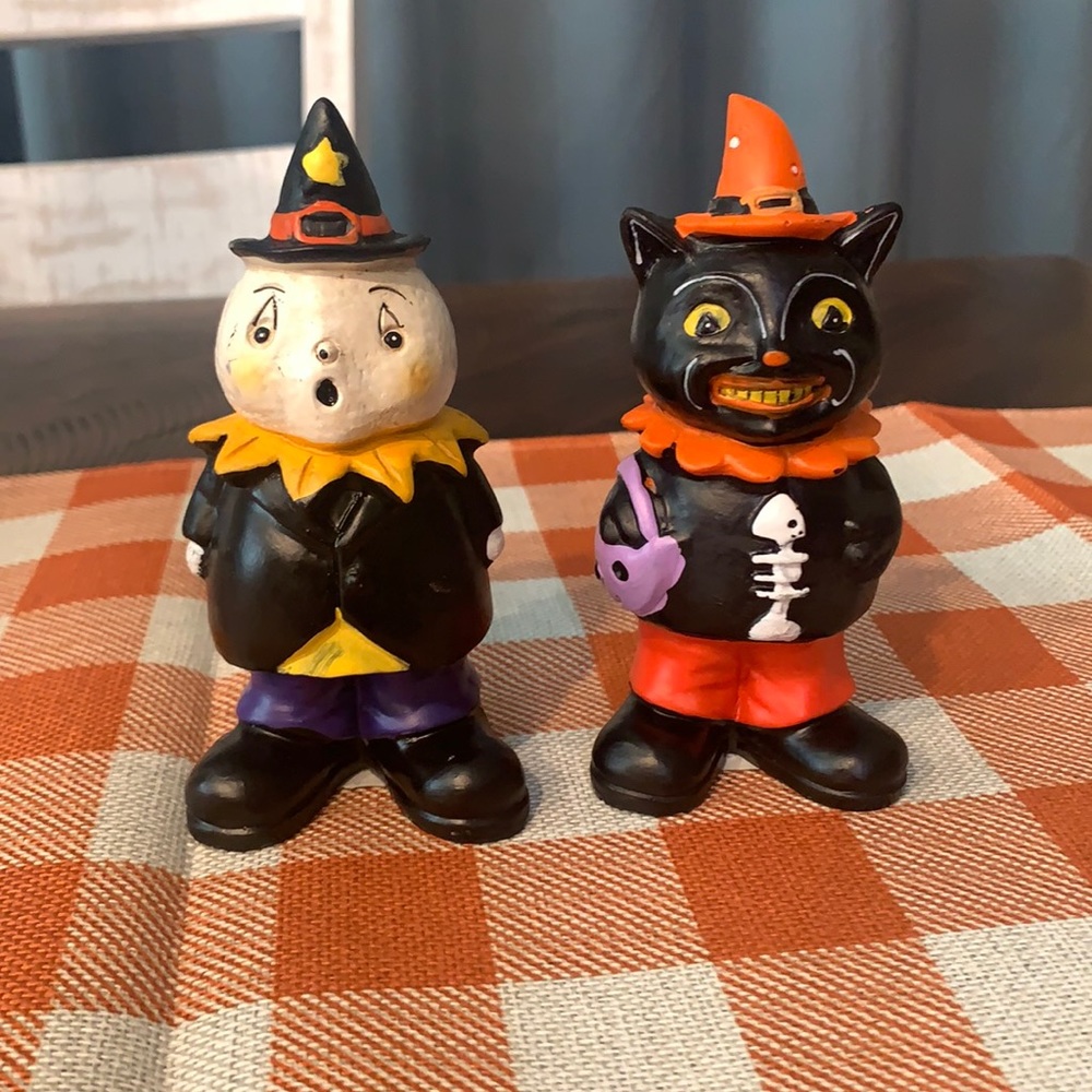 Tier tray decor for Halloween (2 pieces)